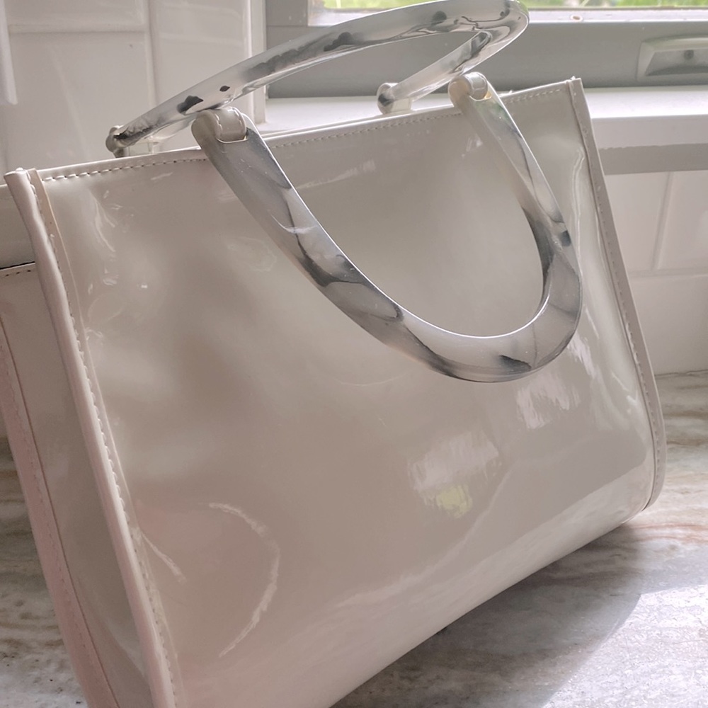 Neiman Marcus patent leather purse